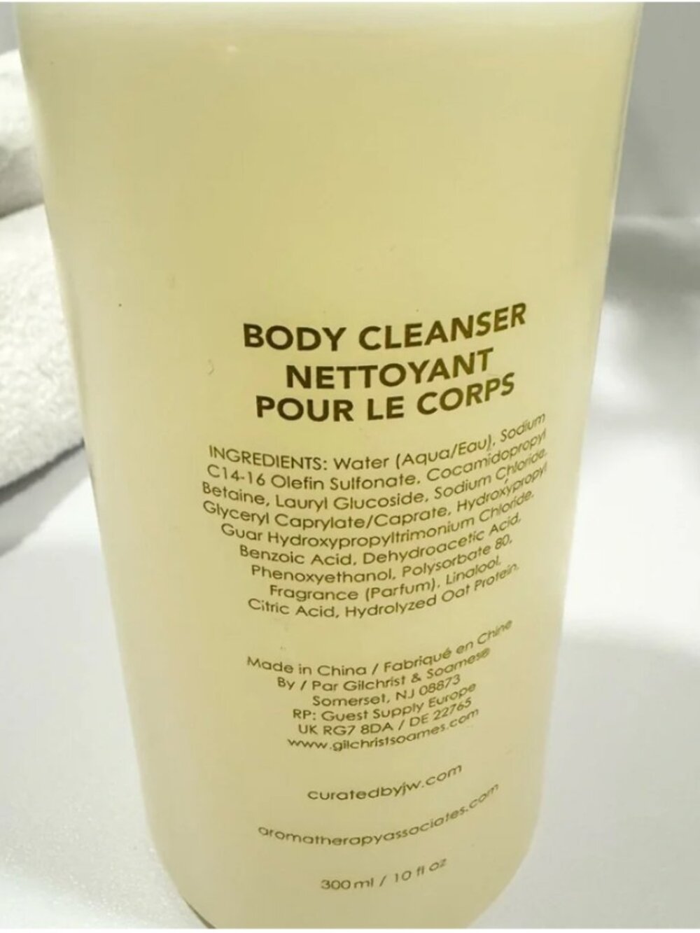 AROMATHERAPY ASSOCIATES LONDON BALANCE BODY CLEANSER 300ml/10 oz. - Picture 7 of 12